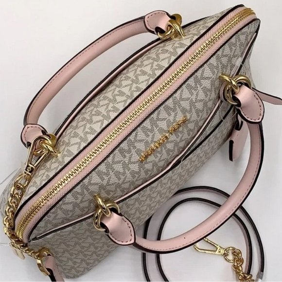 Michael Kors Jet Set Travel Medium Dome Satchel Shoulder Bag - Picture 11 of 16